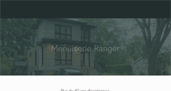 Desktop Screenshot of menuiserieranger.com